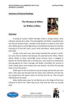 The Woman in White by Wilkie Collins