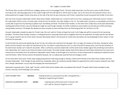 Mrs. Hughes`s Creation Myth The iPhone alarm