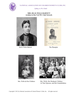 NATIONAL ASSOCIATION OF COLORED WOMEN`S