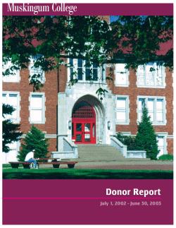 Complete - Muskingum University