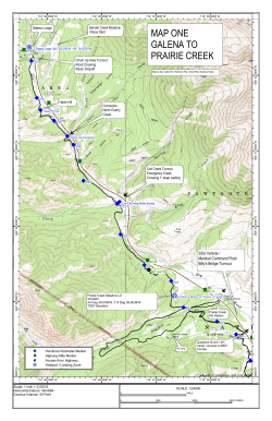 map one galena to prairie creek