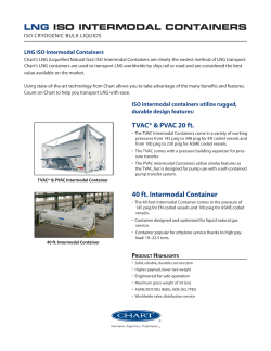 lng iso intermodal containers