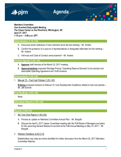 Agenda