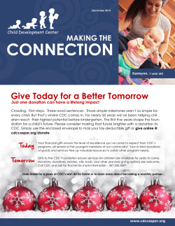 connection - Child Development Center of Natrona County