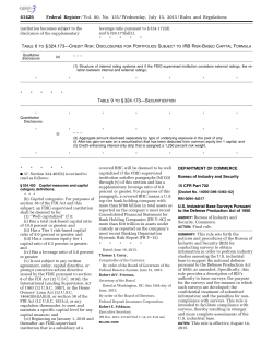 Federal Register/Vol. 80, No. 135/Wednesday, July 15, 2015/Rules