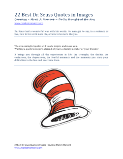 22 Best Dr. Seuss Quotes in Images