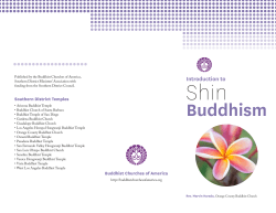 Buddhism - San Fernando Valley Hongwanji Buddhist Temple