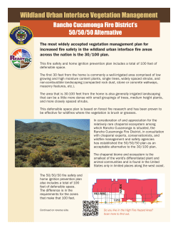 50/50/50 - City of Rancho Cucamonga