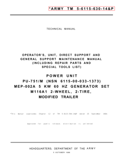 Operator`s, Unit, Direct Support