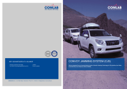 COMLAB Convoy Jamming System