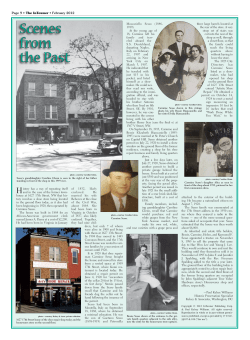 Scenes from the Past