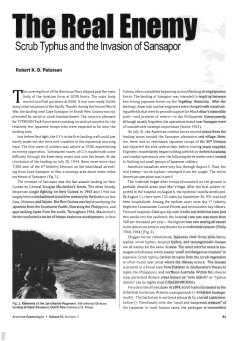 Scrub Typhus and the Invasion of Sansapor
