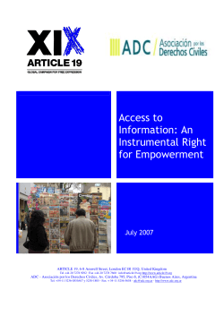 An Instrumental Right for Empowerment