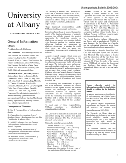Full PDF file - University at Albany