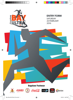 Bay Ultra 2016 Entry Form.indd