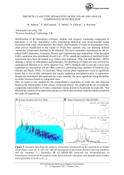 discrete class-type separation of the polar and apolar