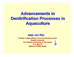 Advancements in Denitrification Processes in Aquaculture