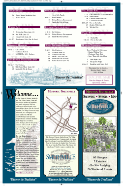 walking map - ColonialInnSmithville.com