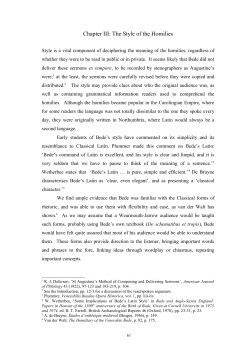 Bede`s Style - Tartarus.Org