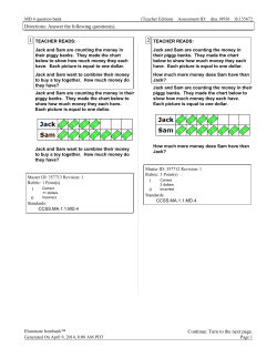 Directions: Answer the following question(s