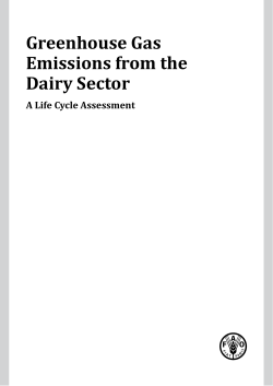Greenhouse Gas Emissions from the Dairy Sector