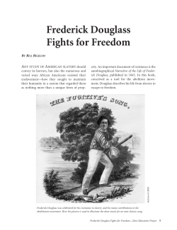 Frederick Douglass Fights for Freedom