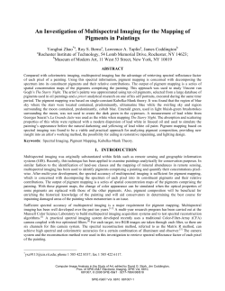 An investigation of multispectral imaging for the