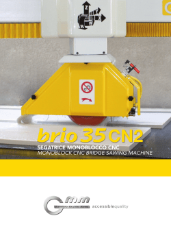 segatrice monoblocco cnc monoblock cnc bridge sawing