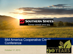 John Hiatt presentation - Mid America Cooperative Council