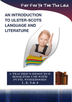 Fair Faa Ye Tae Tha Leid - Ulster