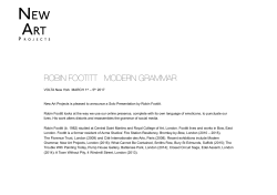 CV PDF - New Art Projects