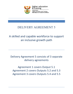 Outcome 05 Skills
