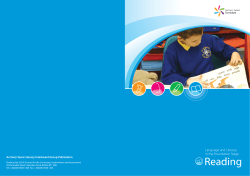 Foundation Stage: Language and Literacy: Reading