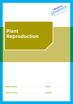 Plant Reproduction