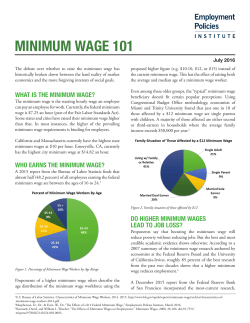 minimum wage 101 - MinimumWage.com