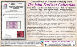 The John DuPont Collection - Henry Gitner Philatelists, Inc.