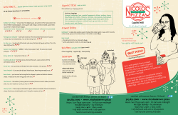 Menu - Nicolo`s Pizza