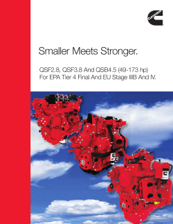 Smaller Meets Stronger.