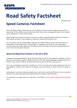 Speed Cameras