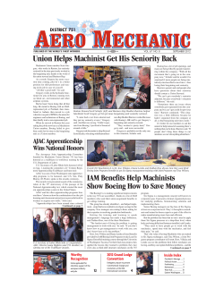 Union Helps Machinist Get His Seniority Back