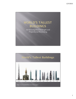 (Microsoft PowerPoint - World\222s Tallest Buildings)
