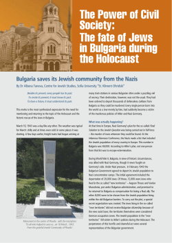 The Power of Civil Society Booklet - Holocaust Education Trust Ireland