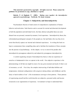 All psychoanalytic theories of personality begin with some