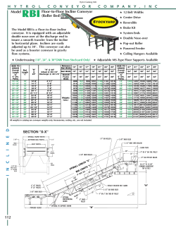 Belt Incline - A-Lined Handling Systems Inc