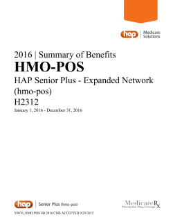 HAP Senior Plus - Expanded Network (hmo-pos)
