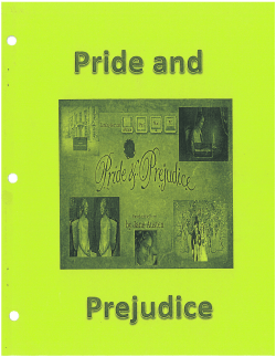 Pride and Prejudice (1)