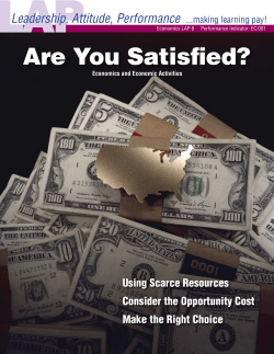 Are You Satisfied? - Pendleton County Schools