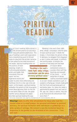 On Spiritual Reading