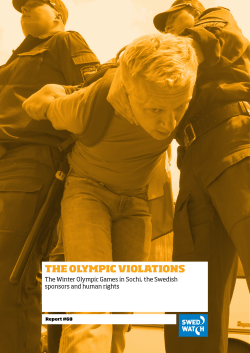 the olympic violations