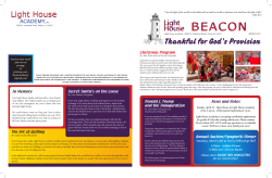LHA Beacon Spring 2017 Newsletter